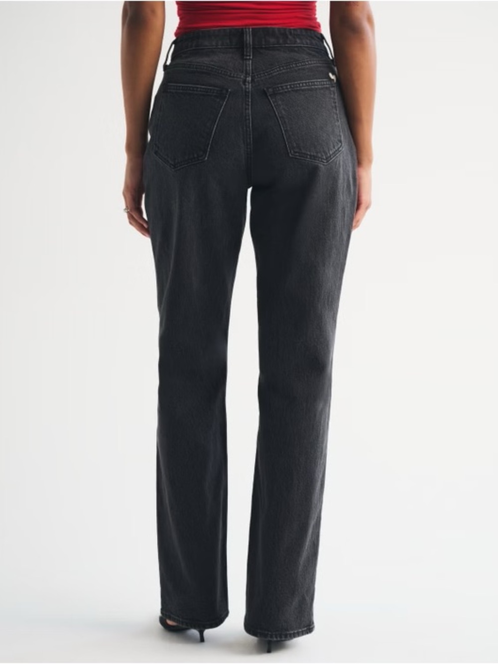 Abercrombie & Fitch Curve Love High Rise Mom Jeans Sz 12